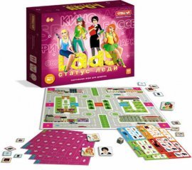 Настольная игра "Маленькая леди. Статус" 01141 СТЕЛЛАР