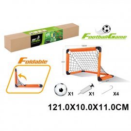 Футбольные ворота 122*50*80см с мячом  S42-1 TONGDE