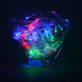Гирлянда электрическая Сетка для улицы 96 LED цветное свечение 8 режимов прозрачный провод 140*60 см 220 В /Tongde/
