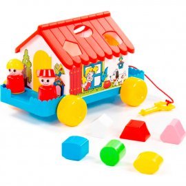 Игрушка развивающая "Домик игровой логический" 6202 ПОЛЕСЬЕ