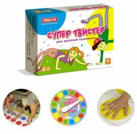 Напольная игра "Супер Твистер" 01137 СТЕЛЛАР