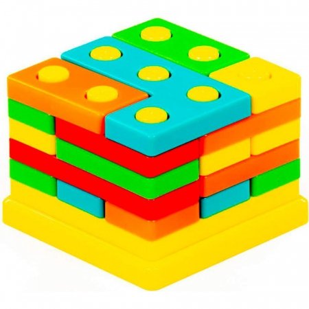 Игрушка развивающая 3D пазл №1, 23 элемента 93646  ПОЛЕСЬЕ