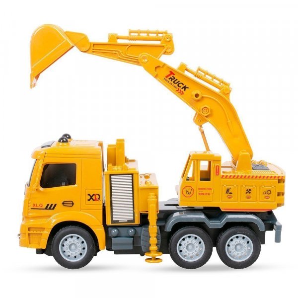 Автоэкскаватор на радиоуправлении со световыми эффектами 23см DH666-6C TONGDE