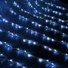 Гирлянда электрическая Занавес для улицы 400 LED синее свечение 8 режимов прозрачный провод 4х1 м 220 В /Tongde/