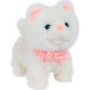 Кошка 20см с поводком со звуковыми эффектами 933-87E TONGDE