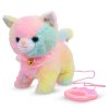Кошка с поводком со звуковыми эффектами 23см 933-29E TONGDE