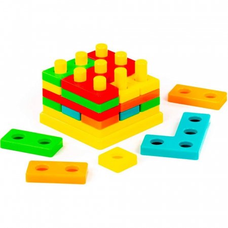 Игрушка развивающая 3D пазл №1, 23 элемента 93646  ПОЛЕСЬЕ