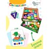 Деревянная игра "Составляйка+ENGLISH ALPHABET" 25 двусторонних карточек 8611 НЕСКУЧНЫЕ ИГРЫ