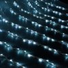 Гирлянда электрическая Занавес для улицы 400 LED белое свечение 8 режимов прозрачный провод 4х1 м 220 В /Tongde/