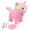 Кошка с поводком со звуковыми эффектами 23см 933-29E TONGDE