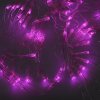 Гирлянда электрическая Сетка для помещения 120 LED розовое свечение 8 режимов прозрачный провод 120*100 см 220 В /Tongde/