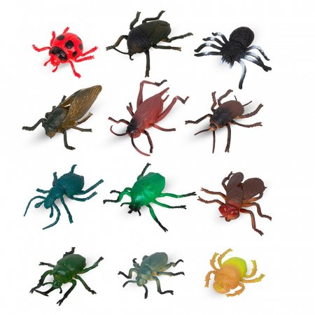 Набор насекомых INSECT WORLD 12 фигурок 2052C TONGDE