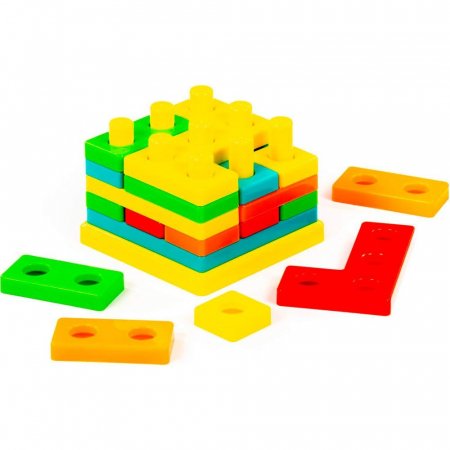 Игрушка развивающая 3D пазл №1, 23 элемента 93646  ПОЛЕСЬЕ