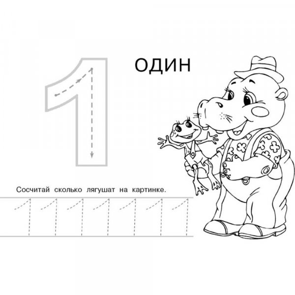 Первые прописи А5 Фламинго Сосчитай и напиши