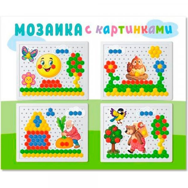 Мозаика с картинками (13/110) "Русские народные сказки" 01091 СТЕЛЛАР