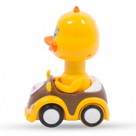 Игрушка Утенок со звуковыми и световыми эффектами /нажми/ 14см SYE266-6A TONGDE