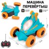 Перевертыш-машина на радиоуправлении со световыми эффектами 12см 303-1 TONGDE