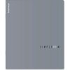 Тетрадь общая ученическая ErichKrause Simple Color, серый, 48 листов, клетка, ламинация soft-touch+выборочный УФ-лак 63321