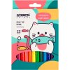 Фломастеры LOREX KIDS классические 12 цв. кругл. корп. смываемые карт. упак. 252397