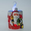Фигурка с подсветкой Miracle Новогодняя свеча 12*7,5 см