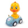 Игрушка Утенок со звуковыми и световыми эффектами /нажми/ 14см SYE266-6A TONGDE
